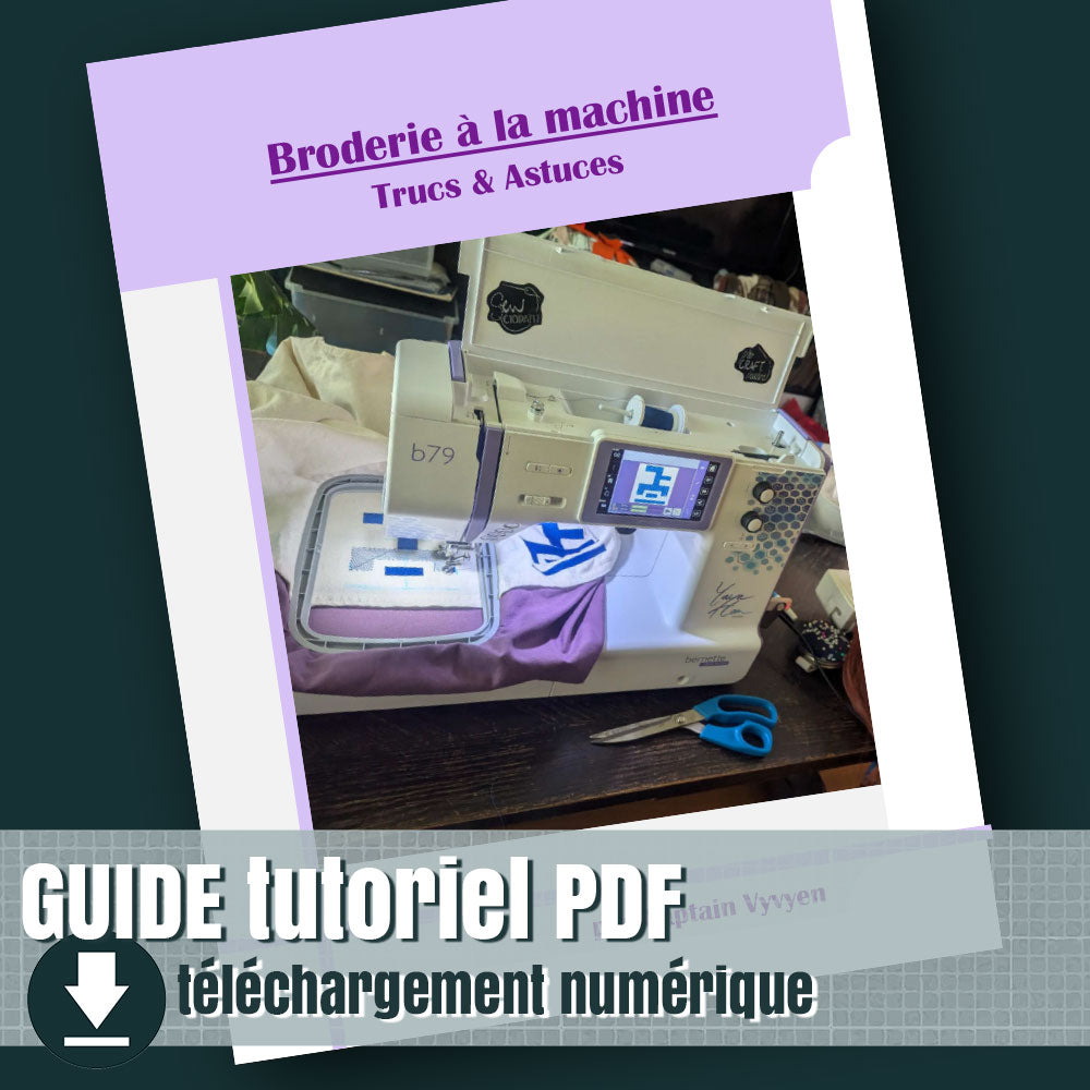 Broderie à la machine : Trucs et Astuces!