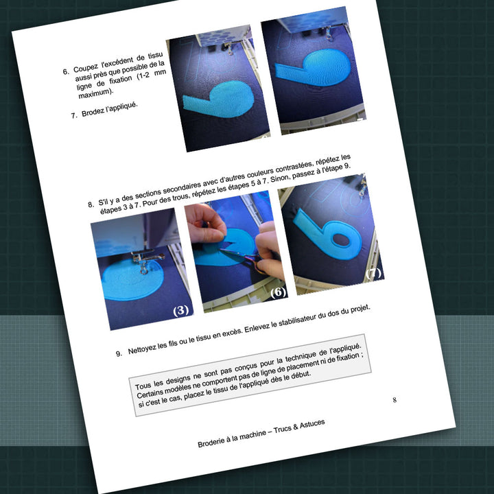 Broderie à la machine : Trucs et Astuces!