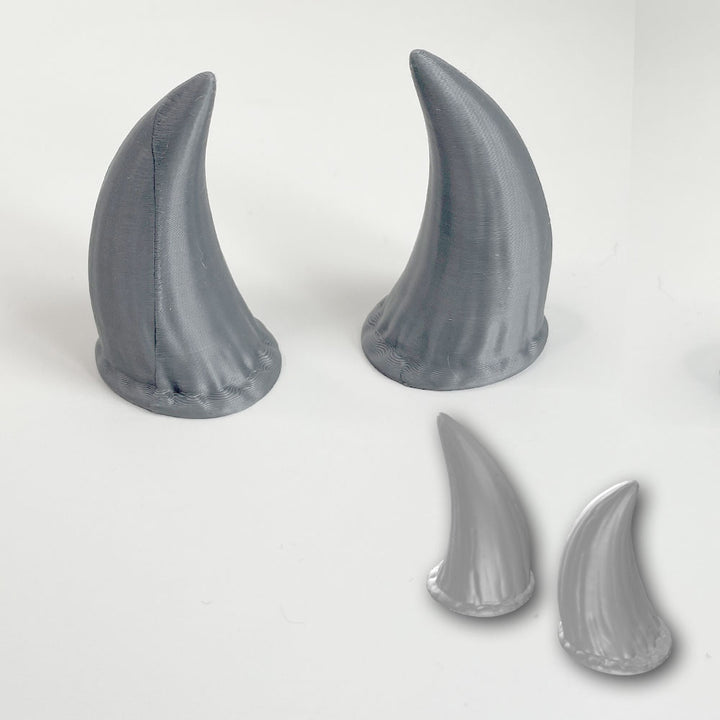 Fichiers 3D de petites cornes de démon, by floeur creations