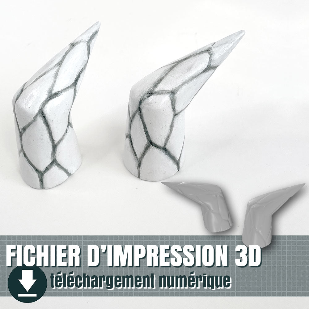 Fichiers 3D de corne de Nekuko, by floeur creations