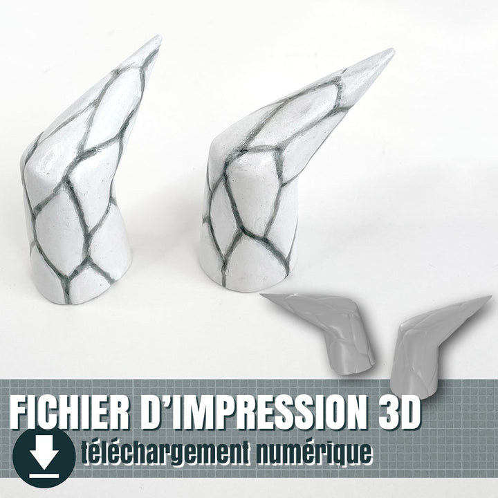 Fichiers 3D de corne de Nekuko, by floeur creations
