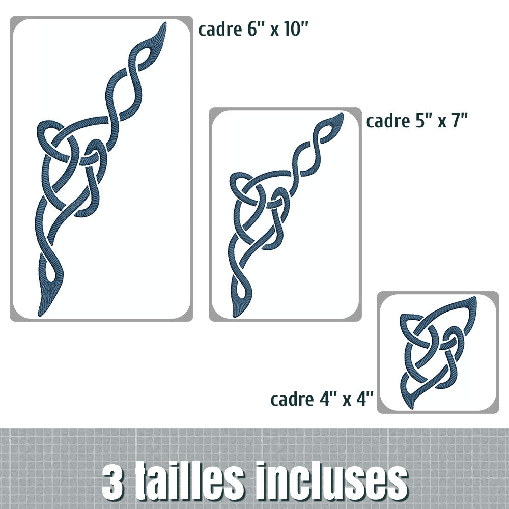fichier de broderie : encolure noeud celtique B, by juliechantal