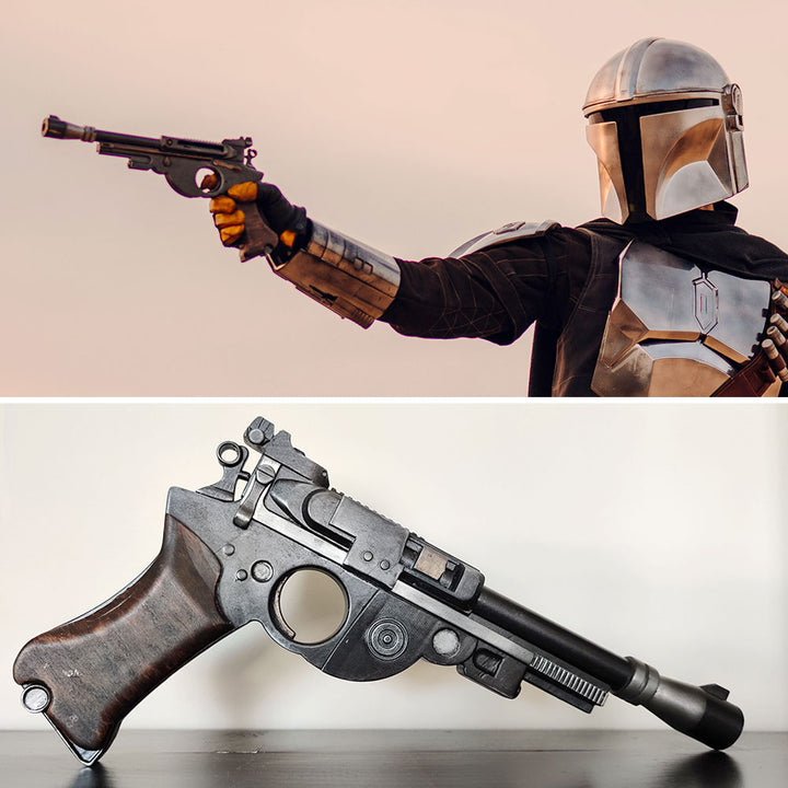 fichier 3D du blaster de Mandalorien, by goose props