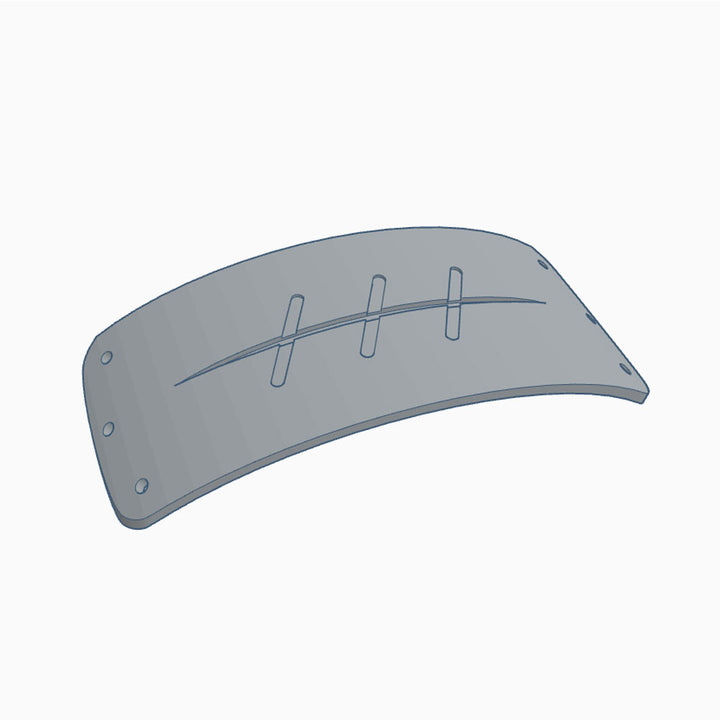 fichier 3D de la plaque de Hidan