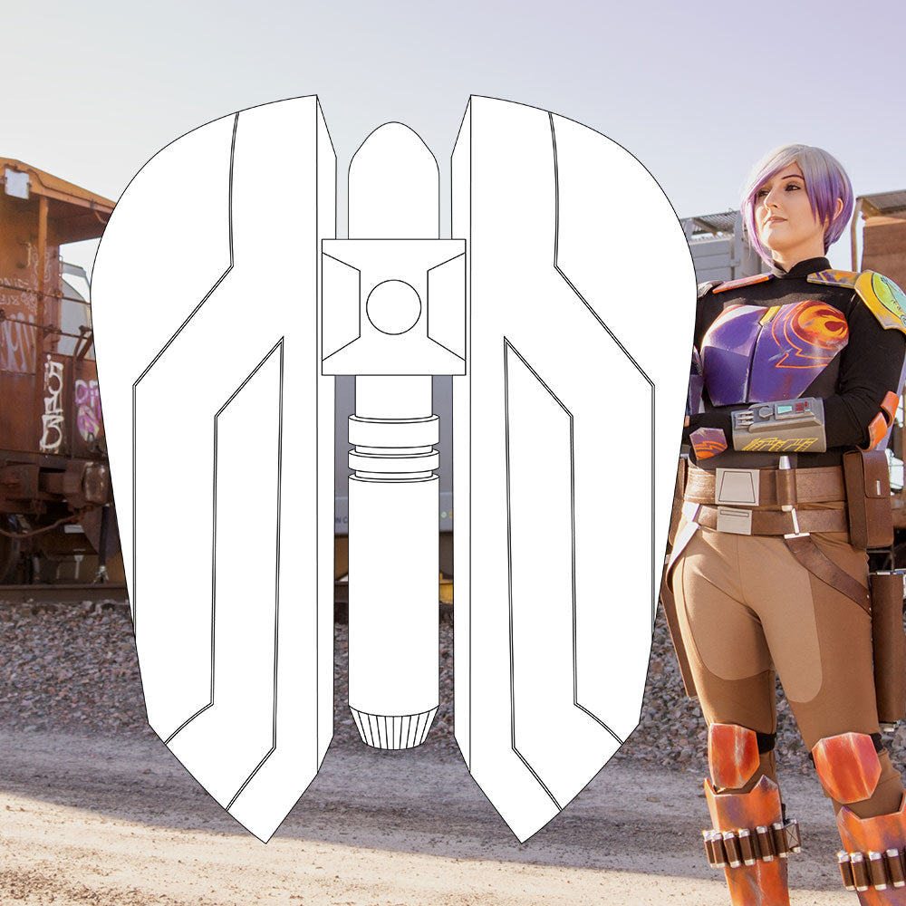 patron du jetpack de Sabine Wren, by juliechantal