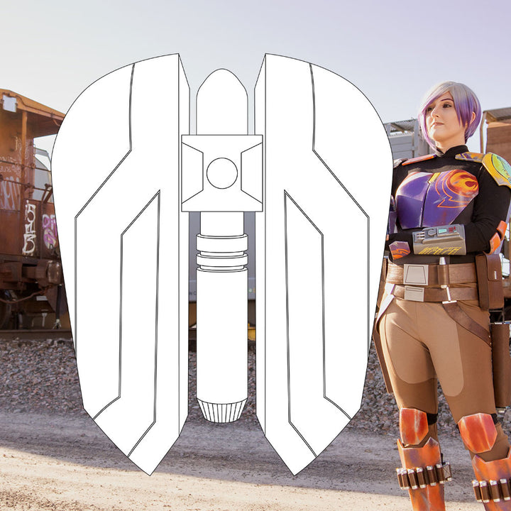 patron du jetpack de Sabine Wren, by juliechantal