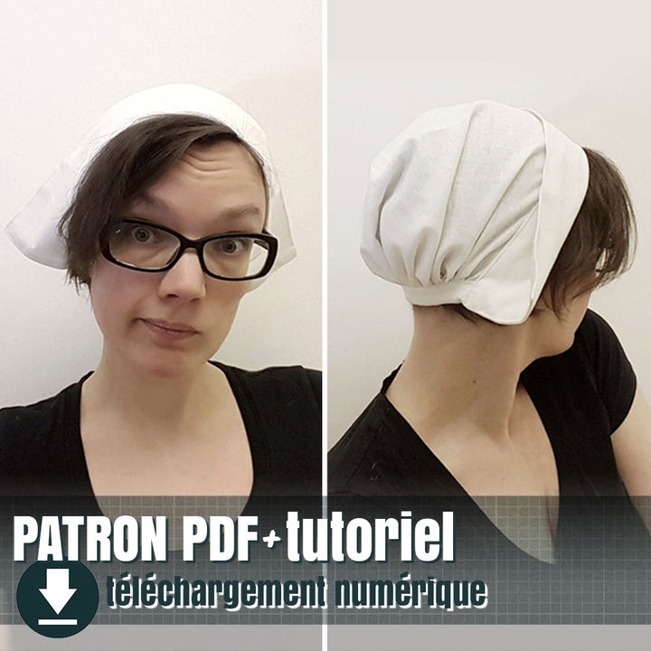 patron de coiffe paysanne, by juliechantal