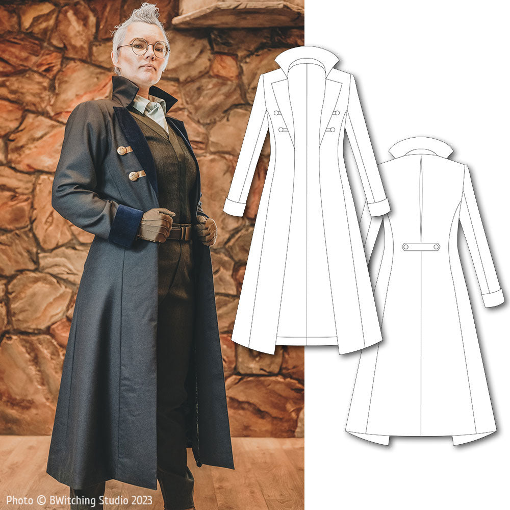 Patron de manteau de flingueur, by juliechantal