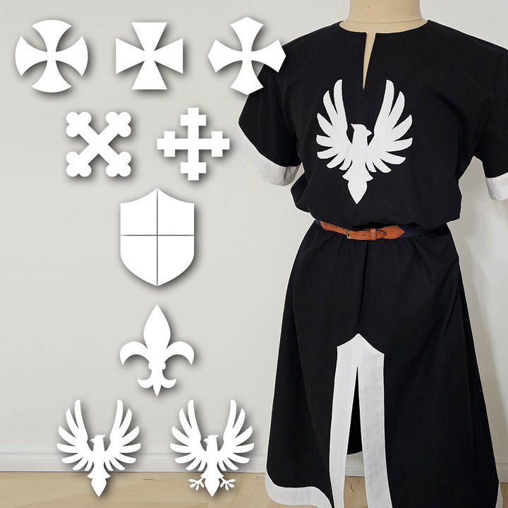 Patron de tabard de Templier, by juliechantal