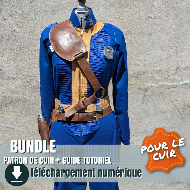 BUNDLE patron des accessoires en cuir de Lucy