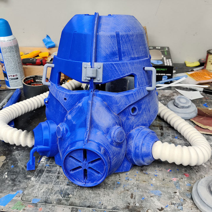 Fichier 3D du casque de Power Armor T-45 de Fallout 4, by goose props
