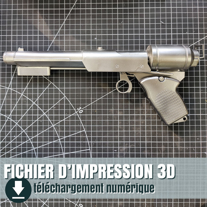 Fichier 3D du pistolet à dart de Lucy