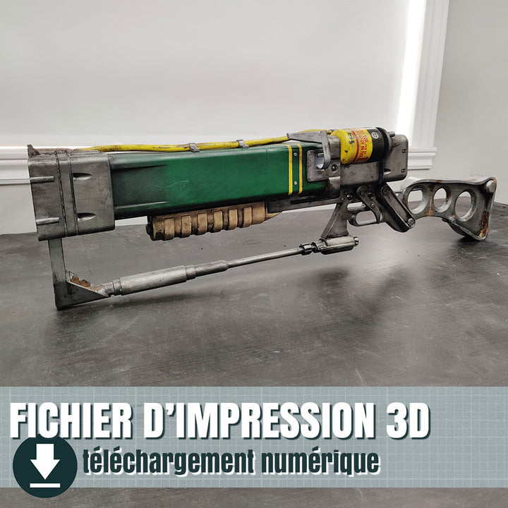 Fichier 3D du fusil laser de Fallout