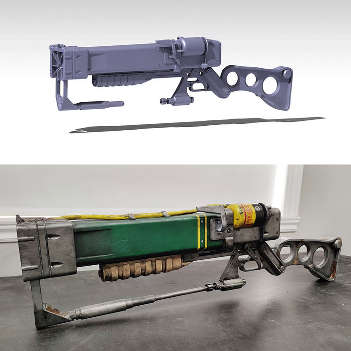 Fichier 3D du fusil laser de Fallout