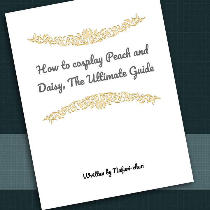 Guide de création des costumes de Peach et Daisy, by nafuri-chan