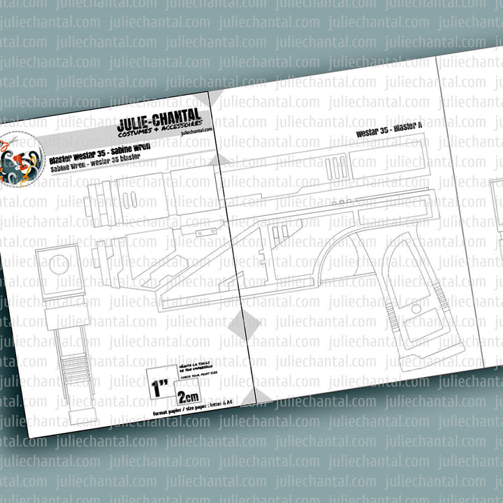 blueprint blasters Sabine Wren