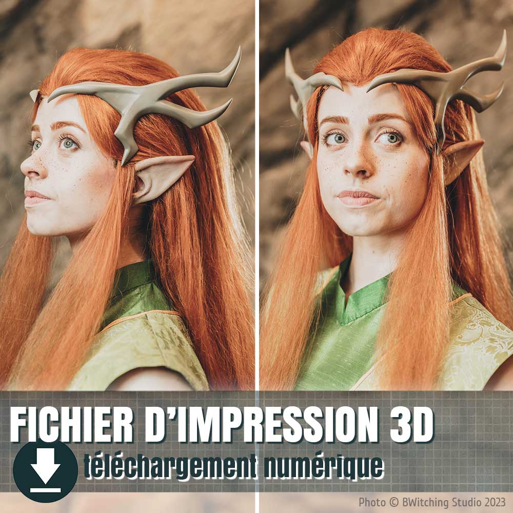 Keyleth antlers 3D Files juliechantal