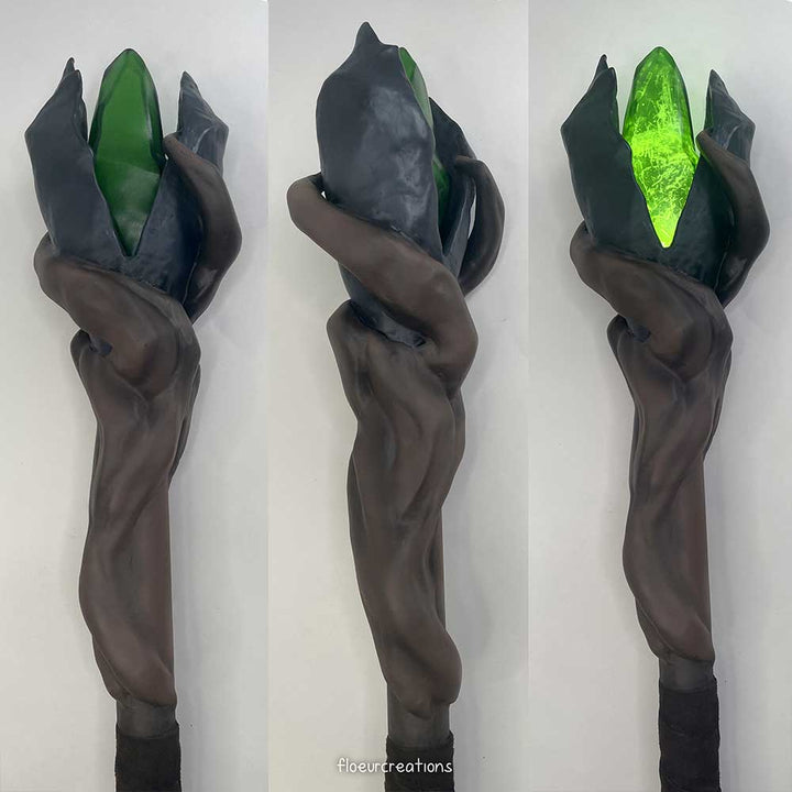 Fichiers 3D du bâton de Keyleth, by floeur creations