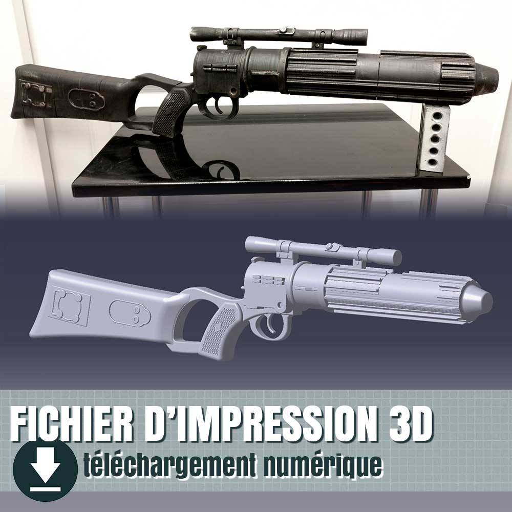 fichier 3D du blaster de Boba Fett, by goose props