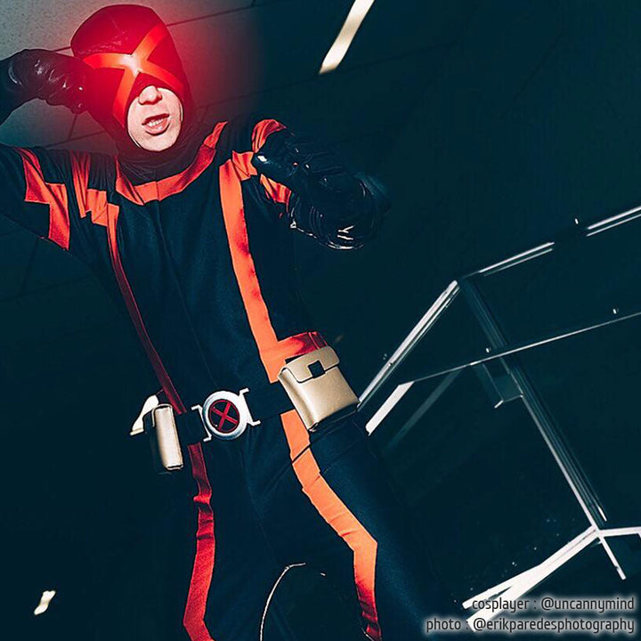 fichier 3D de 4 boucles de ceinture de X-Men, by juliechantal