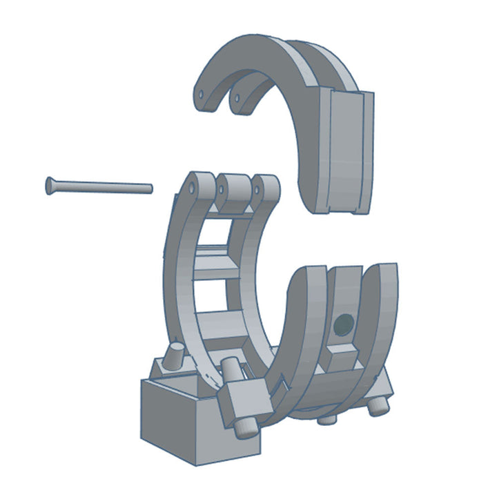 fichier 3D du bracelet de Resident Evil Revelations 2, by juliechantal