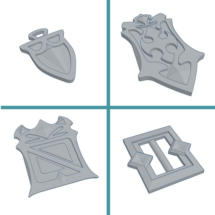 fichier 3D des éléments du costume d'Alisaie Leveilleur, by juliechantal