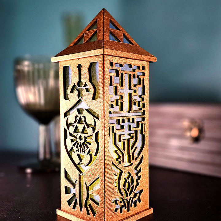 fichier 3D de lanterne Zelda, by juliechantal