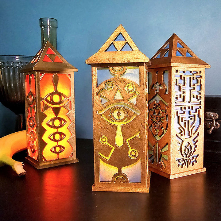 fichier 3D de lanterne Zelda, by juliechantal