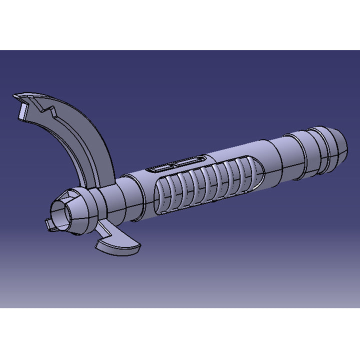 fichier 3D du sabre laser de Maul, by goose props