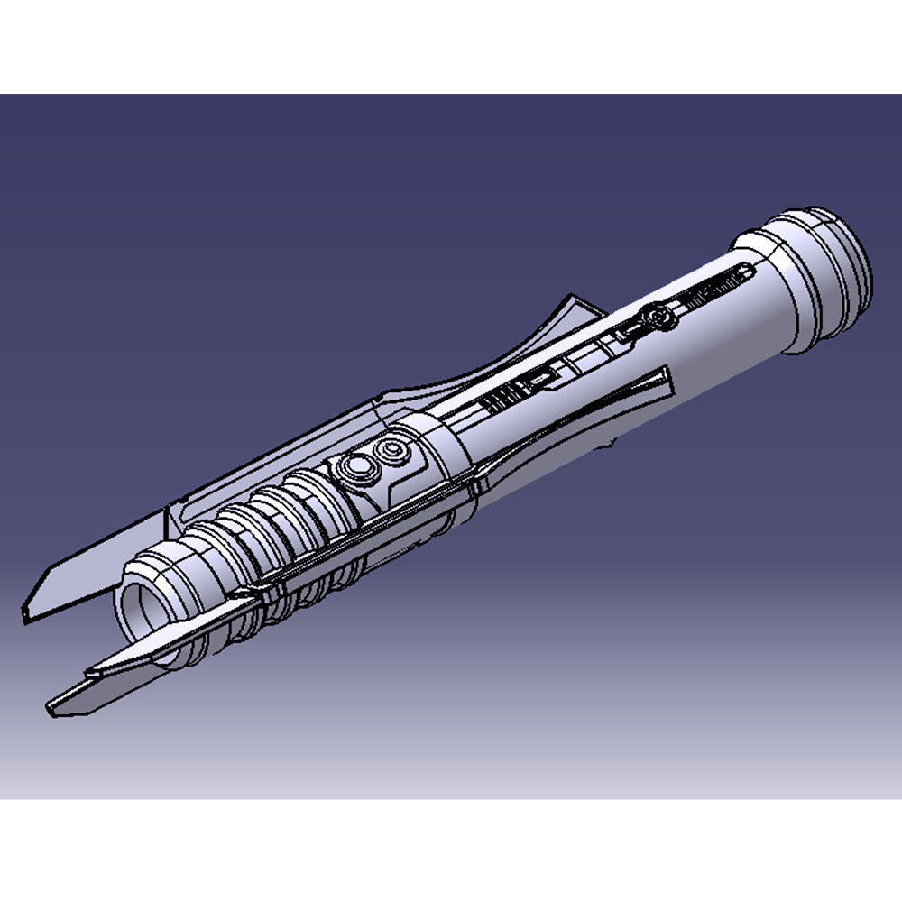 fichier 3D du sabre laser de Darth Revan, by goose props