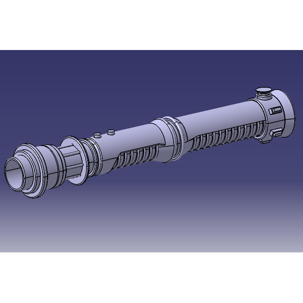 fichier 3D du sabre laser de Kyle Katarn, by goose props