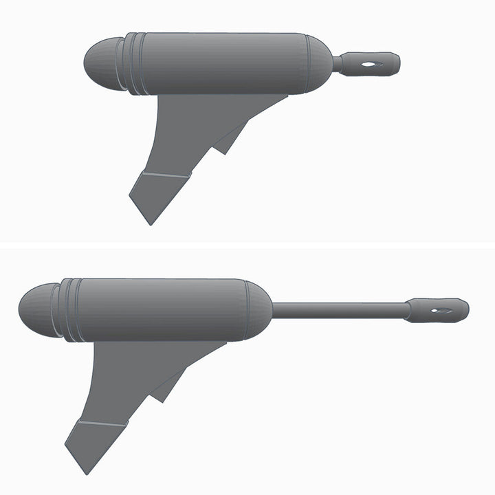 fichier 3D du blaster de Padme Amidala, by juliechantal