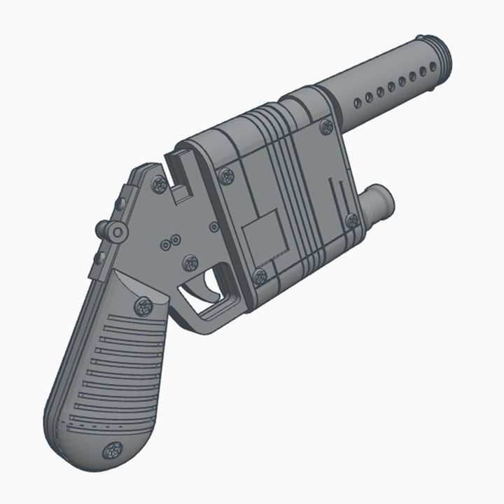 fichier 3D du blaster de Rey, by juliechantal