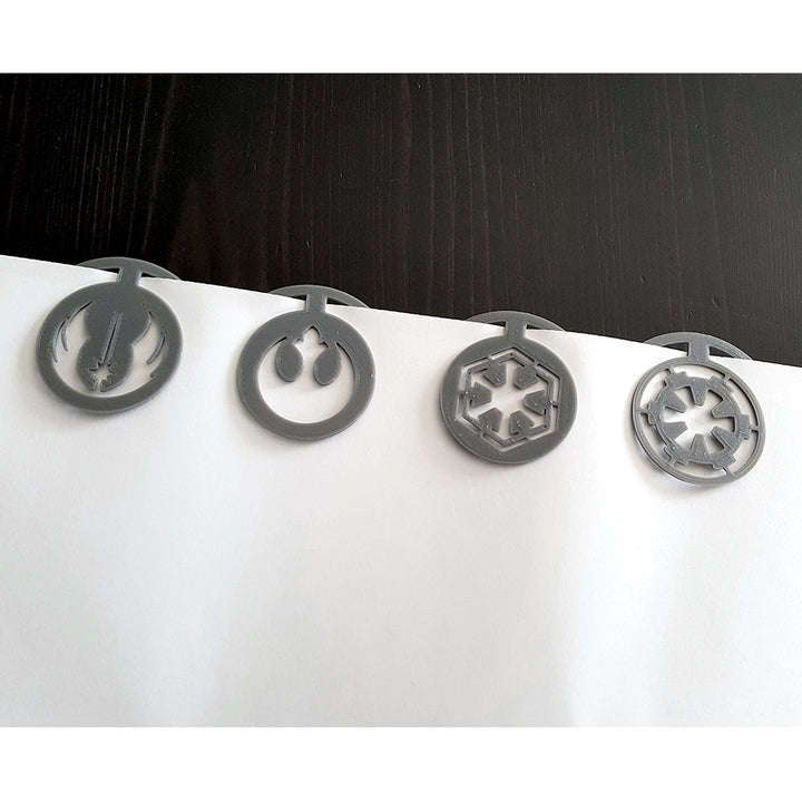 fichier 3D de 4 trombones Star Wars, by juliechantal