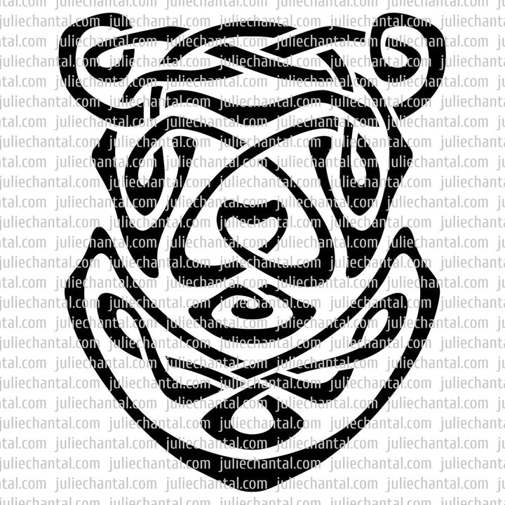 gabarit de coupe animaux viking, by juliechantal