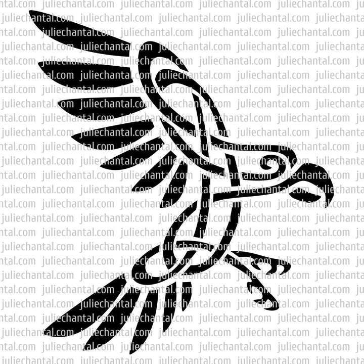 gabarit de coupe animaux viking, by juliechantal