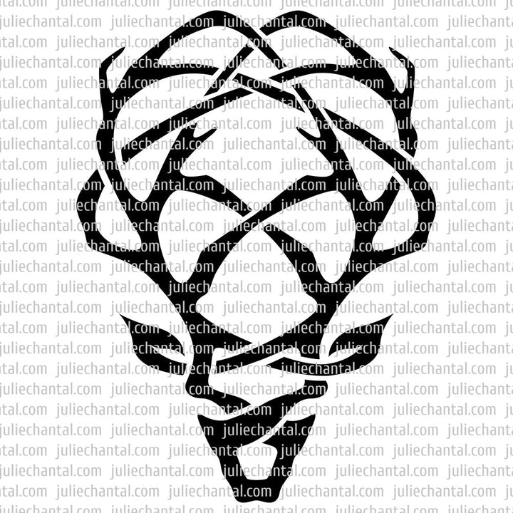 gabarit de coupe animaux viking, by juliechantal