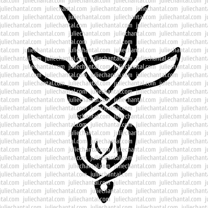 gabarit de coupe animaux viking, by juliechantal