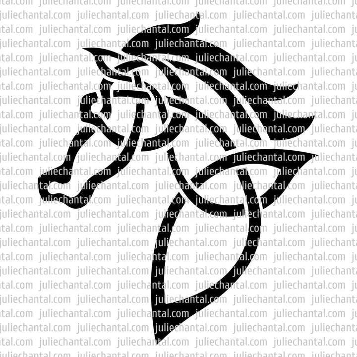 gabarit de coupe animaux viking, by juliechantal