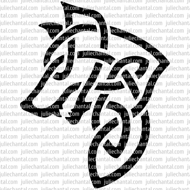 gabarit de coupe animaux viking, by juliechantal