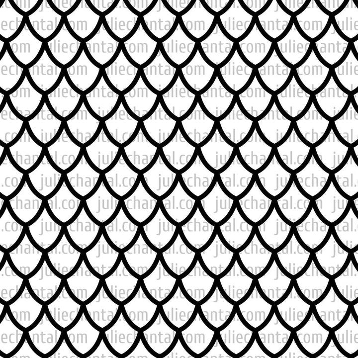 gabarit d'écaille de Dragon et de Sirène, by juliechantal