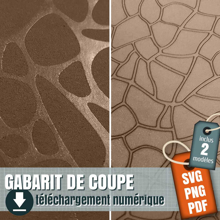 gabarit de motif Pierre juliechantal