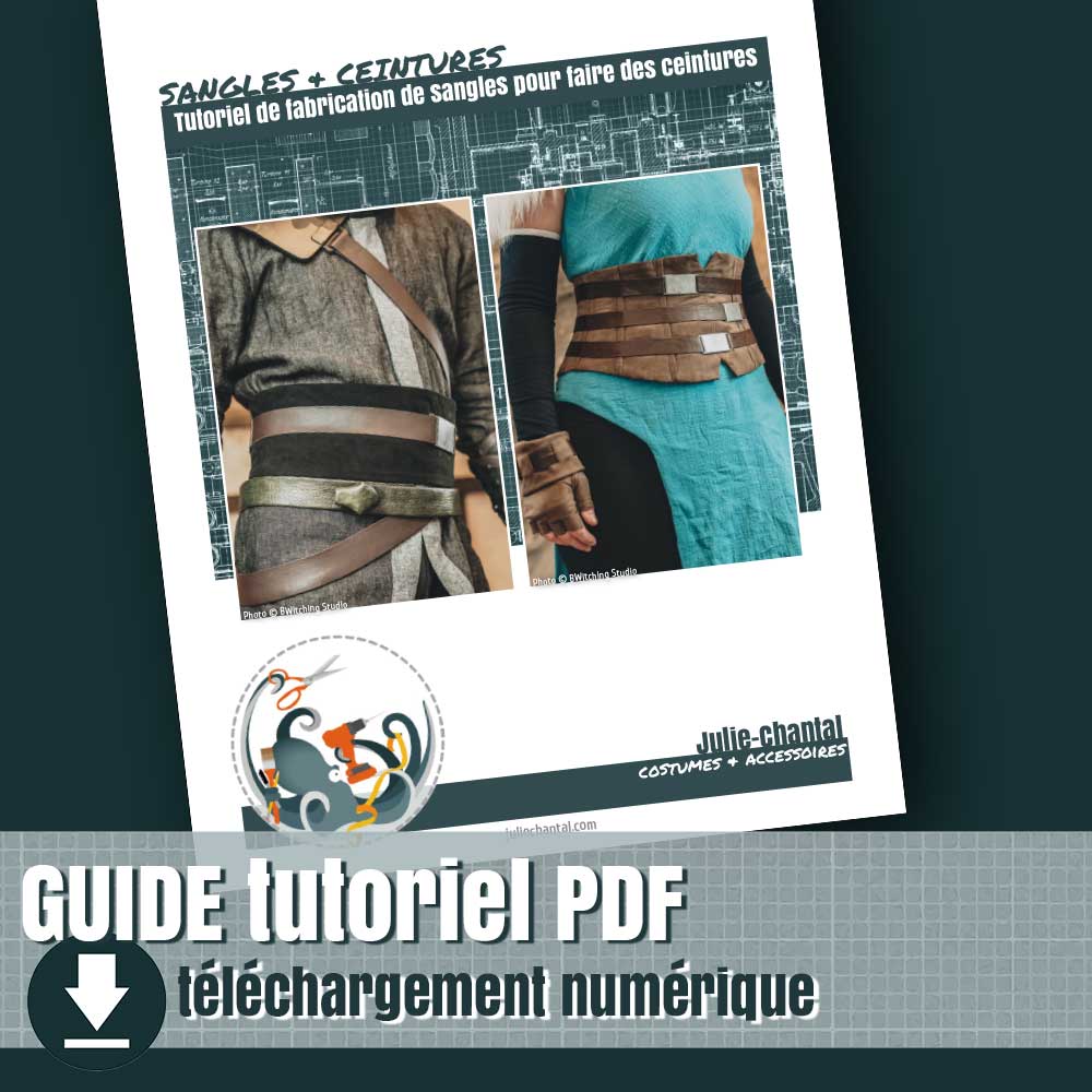 Guide-tutoriel : Sangles et Ceinture, by juliechantal