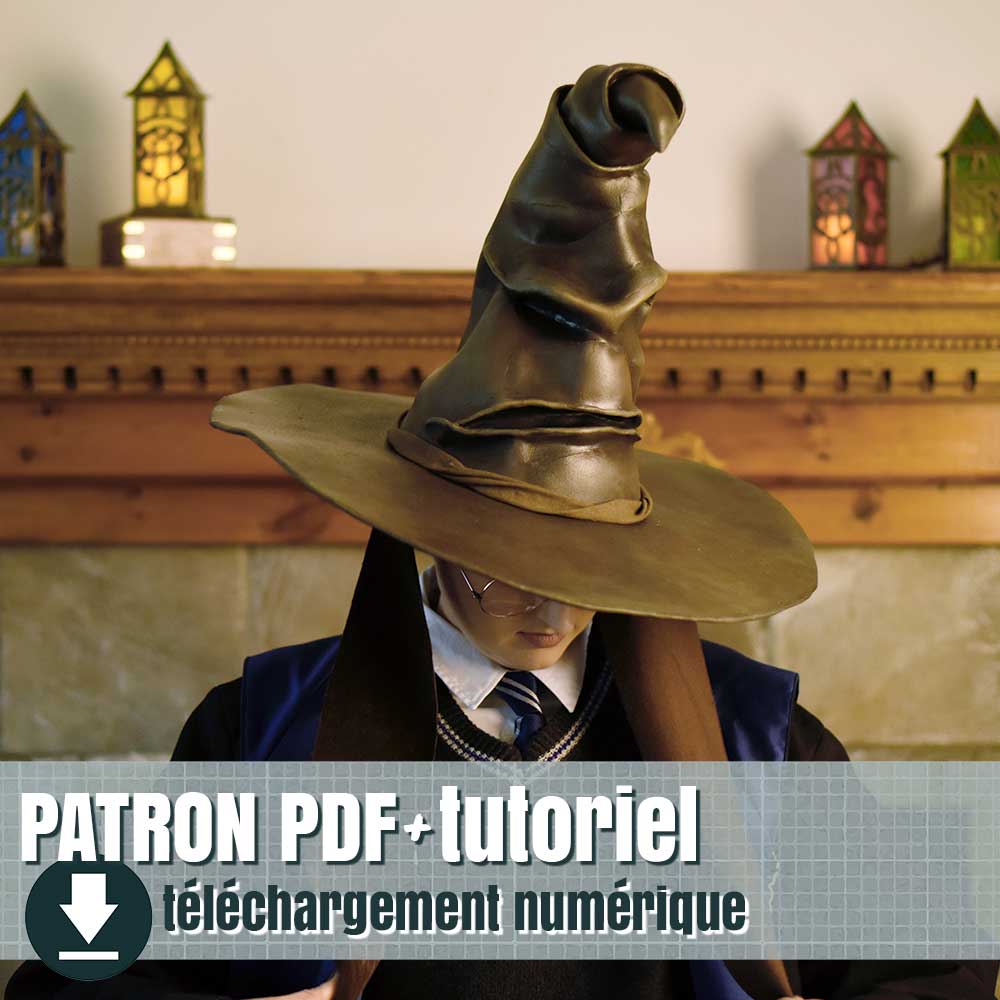 patron du Choixpeau de Poudlard, by juliechantal