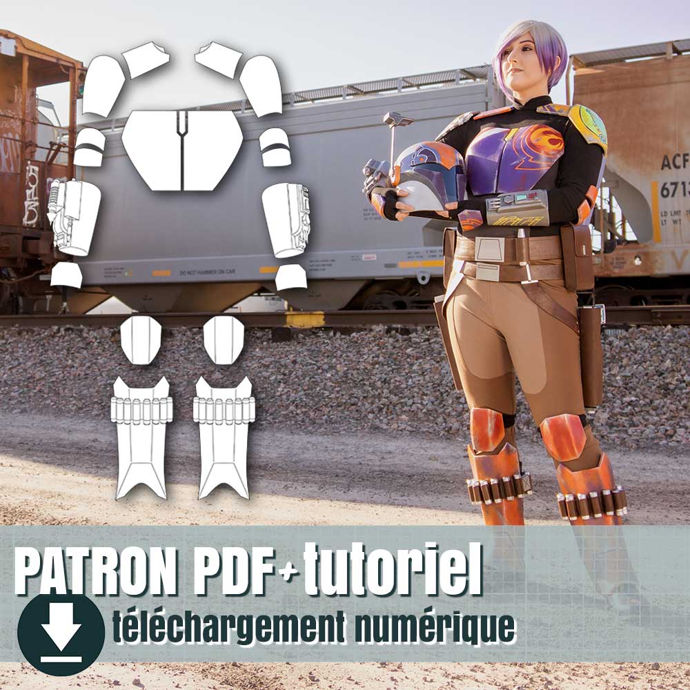 patron de l'armure de Sabine Wren, by juliechantal