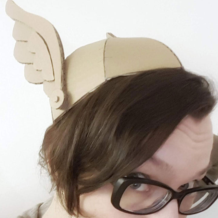 patron du casque d'Astérix, by juliechantal