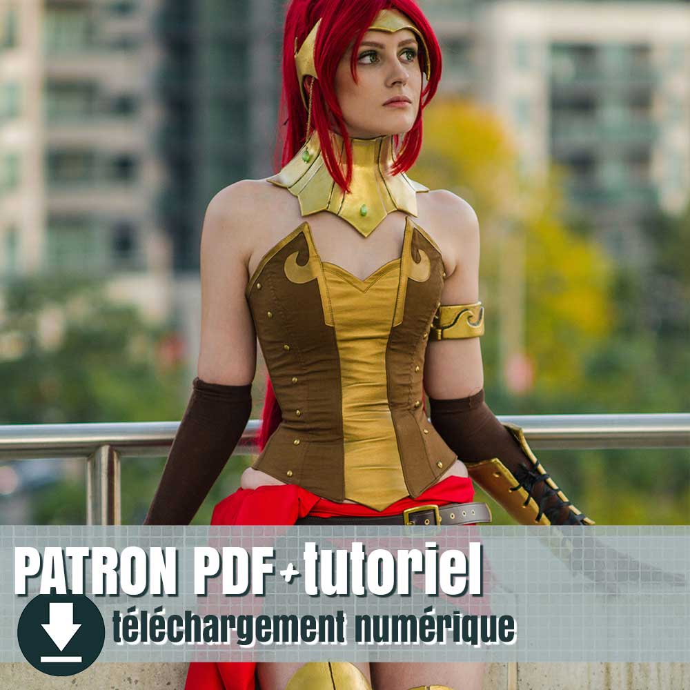 patron corset Pyrrha, by juliechantal