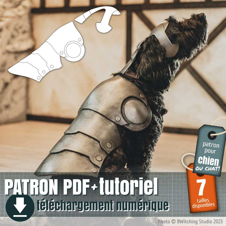 Patron d'armure de chien (ou chat!), by juliechantal