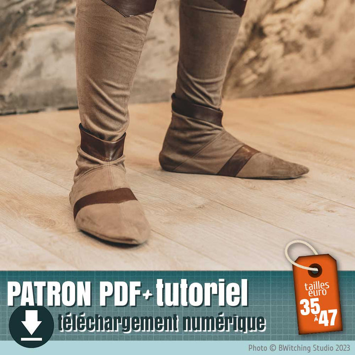 Patron des bottes de rôdeur, by juliechantal