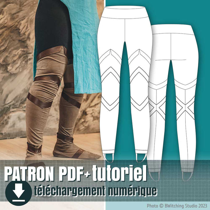 Patron du legging de rôdeur, by juliechantal